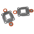 2 X Exhaust Elbow Riser Dry Joint Gasket Restricted Flow MerCruiser 27-864547A02