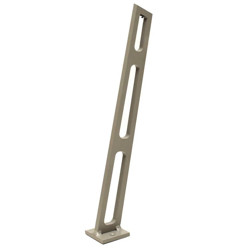 Bayliner Boat Windshield Support Bracket - 11 1/8 Inch Taupe Aluminum