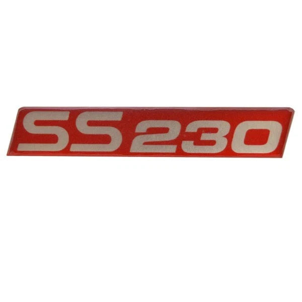 MasterCraft Boat Decal 759619 - 08 SS 230 Red Silver Vinyl 7 1/2 Inch