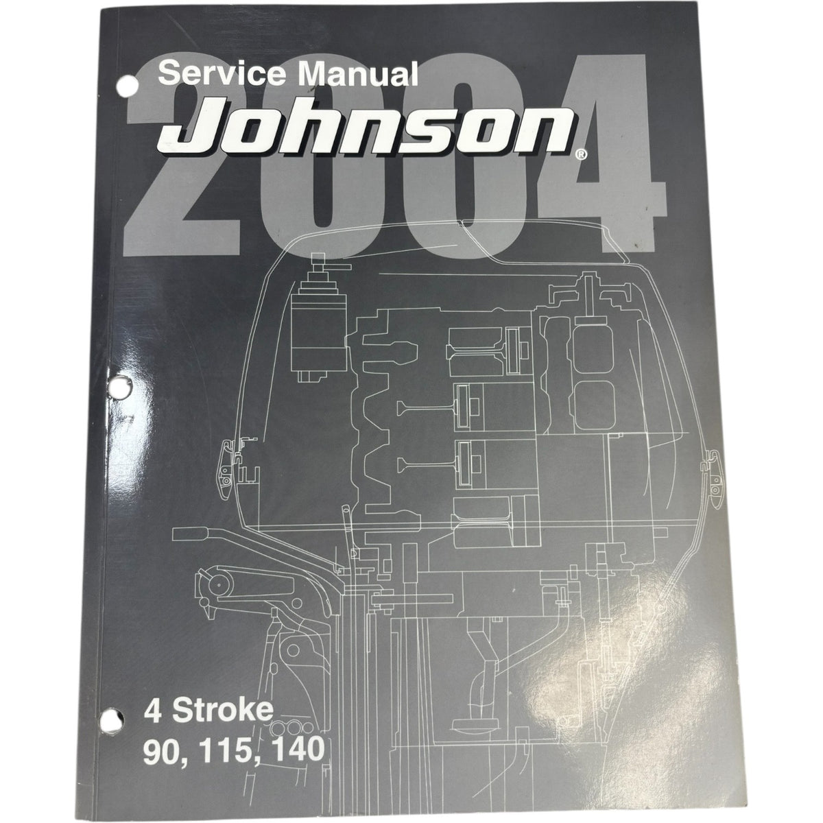 Evinrude Johnson 5005661, SR 4 Stroke 90/115/140 HP Service Manual (2004)