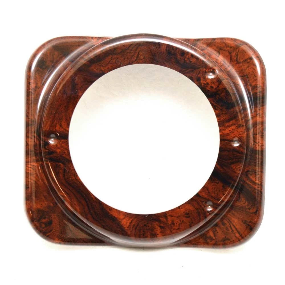 Godfrey Boat Corner Speaker Bezel 214687 - 5 1/4 Inch Regal Burl
