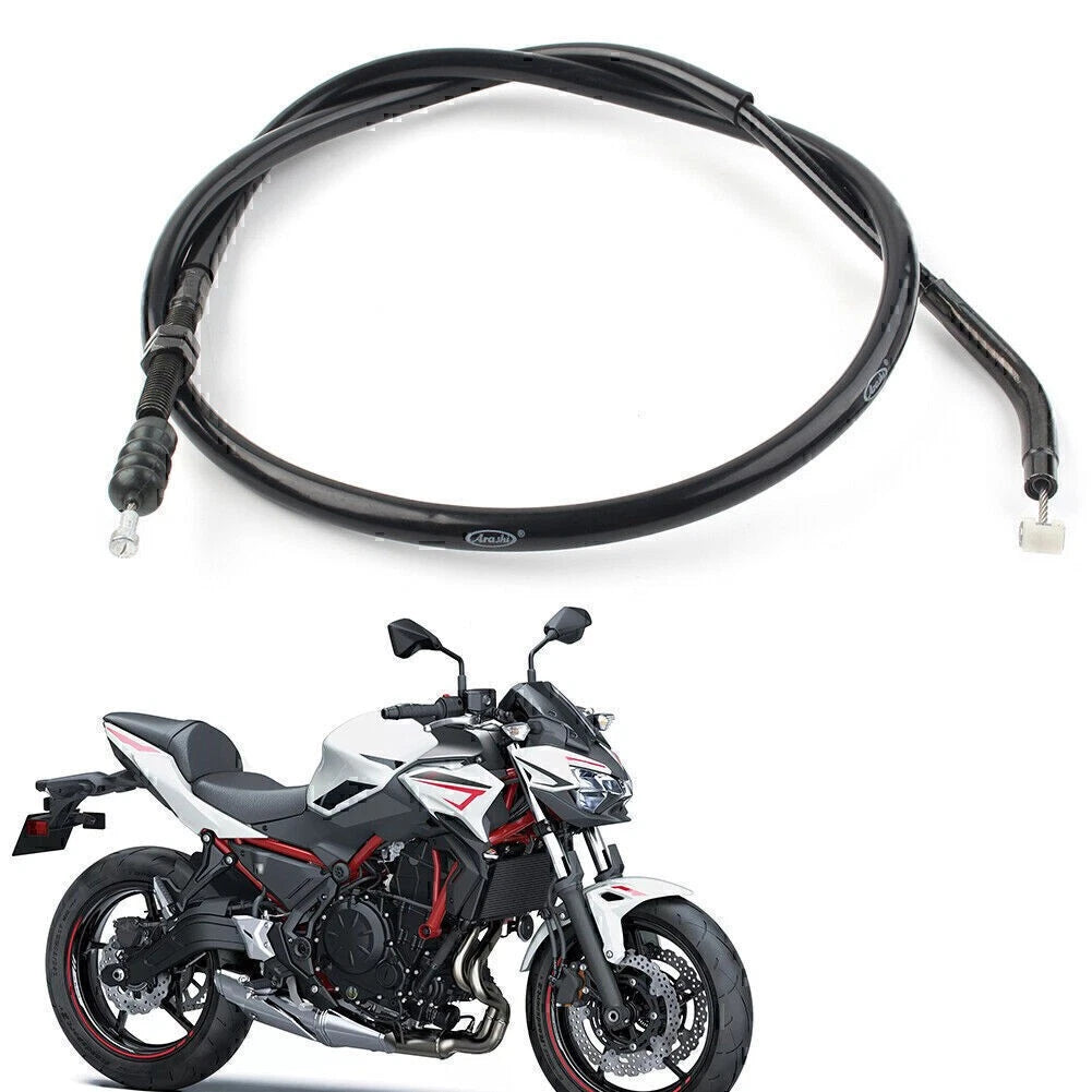 Black Motorcycle Brake Clutch Cable Replacement for Kawasaki Z900 2017-2019 2018