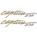 Rinker Boat Decal VS8010802-03-2 72 - 2001 Captiva 272 Gold - Burlywood