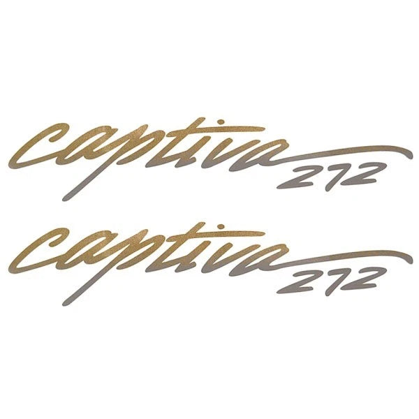 Rinker Boat Decal VS8010802-03-2 72 - 2001 Captiva 272 Gold - Burlywood