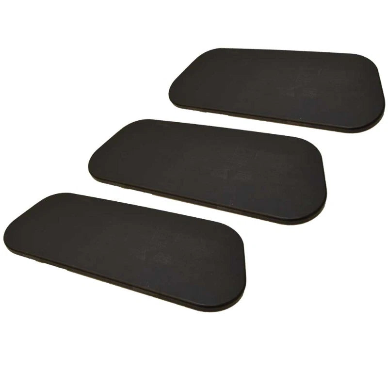Crownline Boat Cabin Entry Steps 59199 - 21 X 8 1/2 Inch Black (3 PC Set)