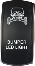 OPEN TRAIL Bumper Lights LED Switch Pro Backlit for ATV/UTV 2015-2023