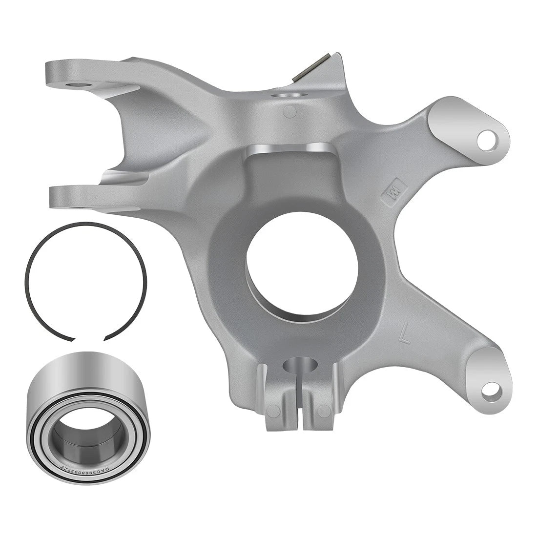 Left Front Knuckle Spindle with Bearing Kit for Can-am Maverick Turbo RR 2020-2024