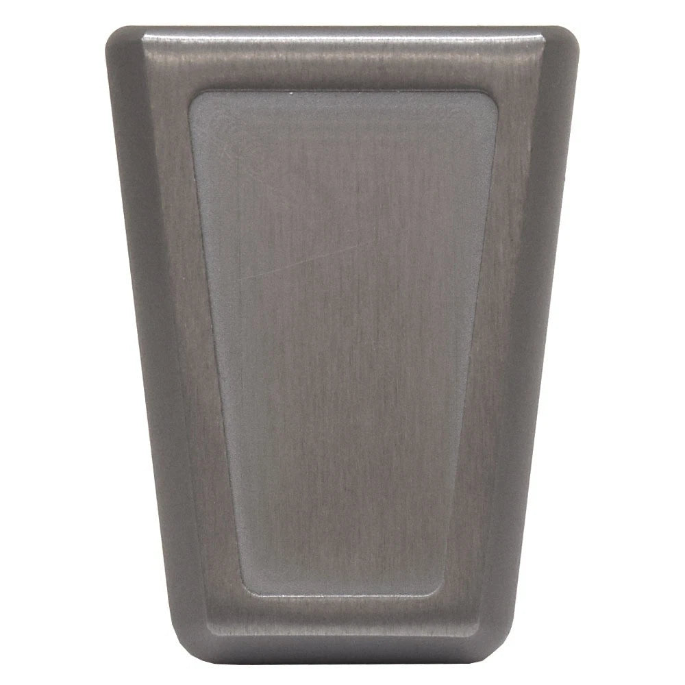 Malibu Boat Display Stop 5424009-ANGR - 3 X 2 1/4 Inch Gray Aluminum