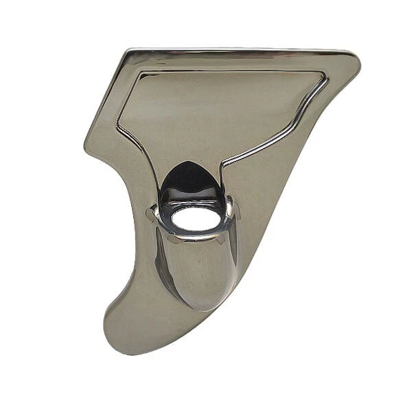 Stratos Boat Cup Holder Panel 7KE186 - XF Chrome Black Plastic