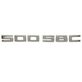 Marquis Boat Foam Filled Decal - 500 SBC Silver Vinyl