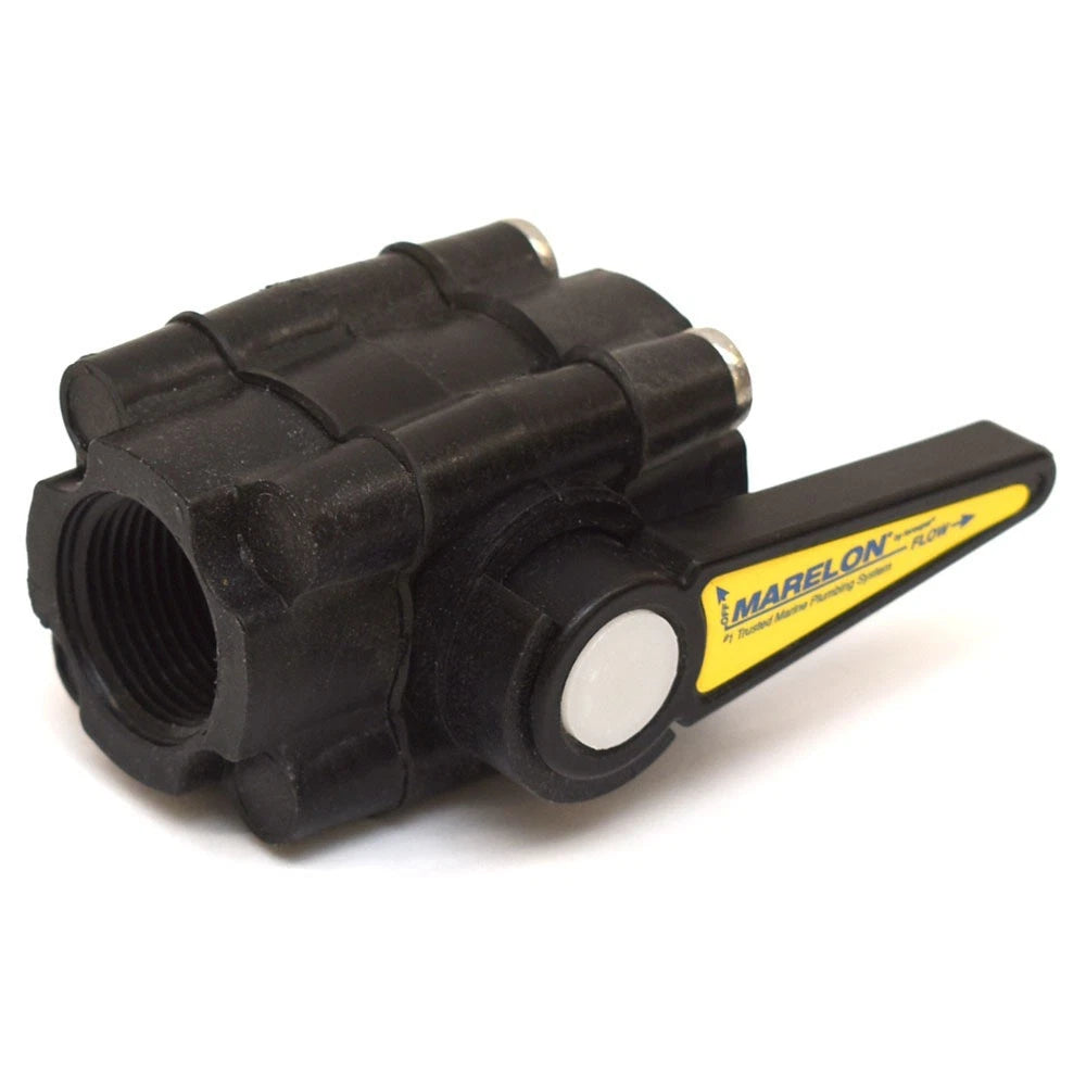 Marelon Boat Pro Series Inline Ball Valve 933333 - 3/4 Inch Female