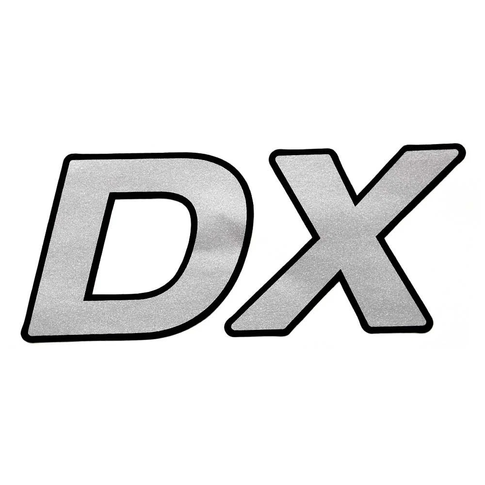 Crestliner Boat Model Decal 2246117 - DX Silver Sticker