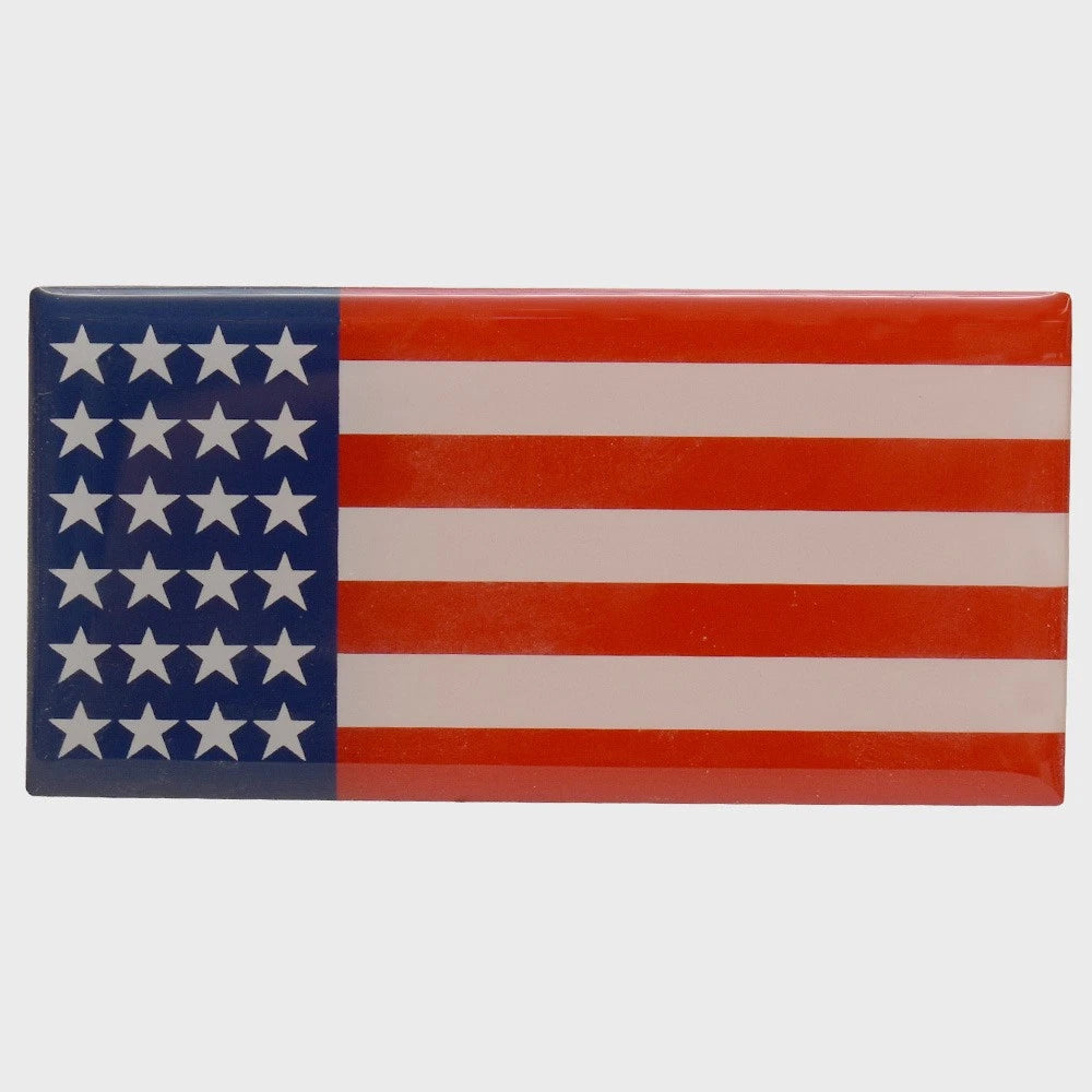 Cobalt Boat Raised Emblem Decal 450369 - American Flag Sticker