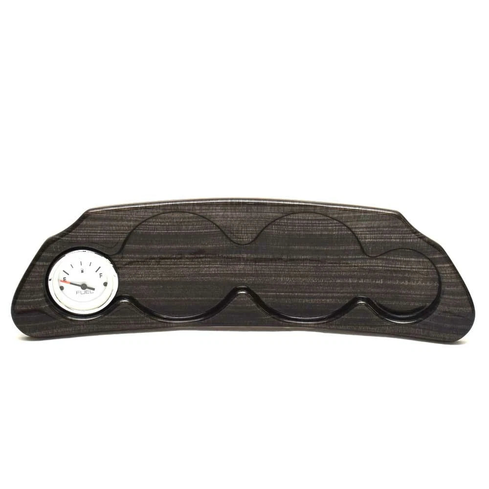 Lund Boat Gauge Panel 2249569 - Fuel 6 1/2 X 2 3/4 Inch Woodgrain