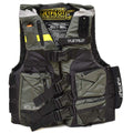 Jet Pilot Boat Life Jacket JP20102 - Adult Extra Small Gray Black