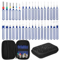 36Pcs Terminal Removal Tool Kit Depinning Tool Electrical Connector-Pin Removal