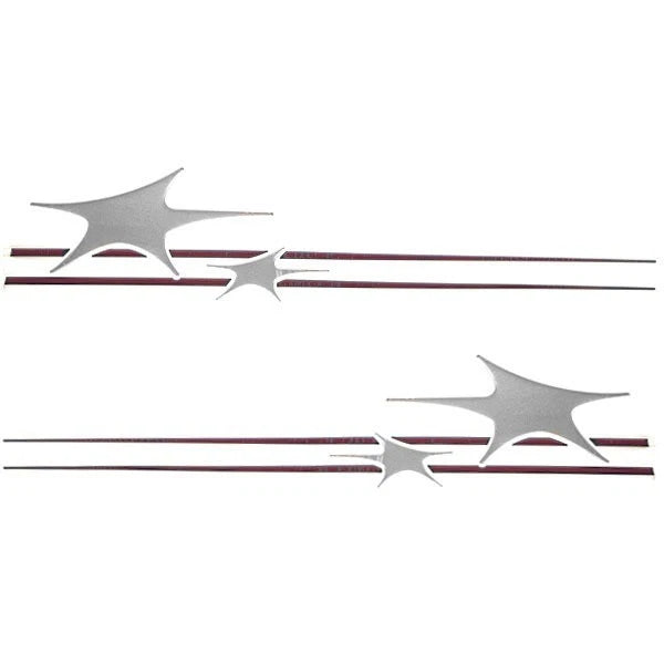 MasterCraft Boat Raised Decal Kit 758085 - 08-09 Pro Tour Graphic Red