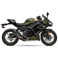 Yoshi Race AT2 Full SS Ex/Carbon Muff Kawasaki EX650RL NINJA 650R LAMS 2017-2025