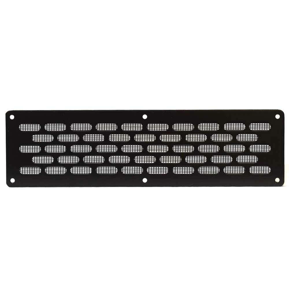 Ranger Boat Flat Slotted Vent 2029315 - 12 7/8 X 3 1/2 Inch Aluminum