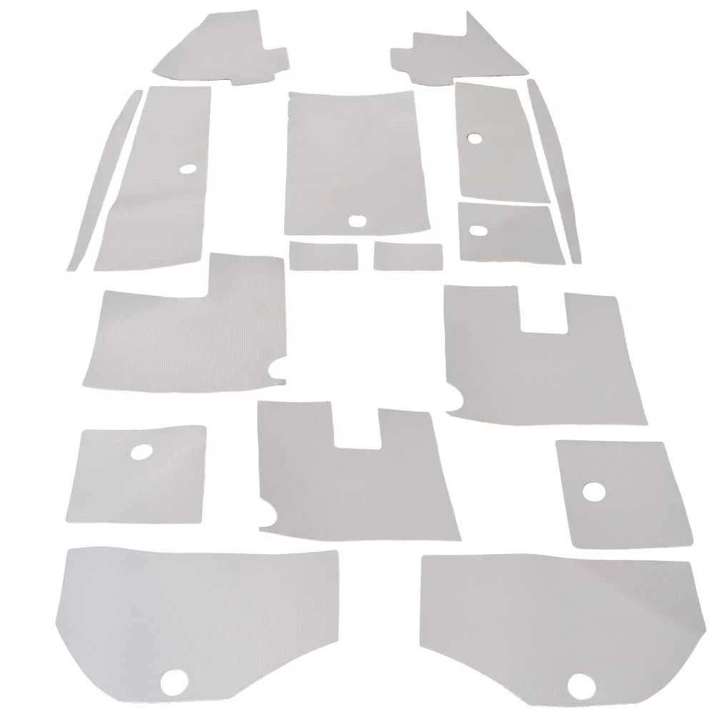 Legend Boat Non-Skid Decking Mats - Stone Gray Foam (kit)