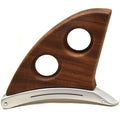 Godfrey Pontoon Boat Blank Gauge Panel 289716 - Sanpan Woodgrain Lit