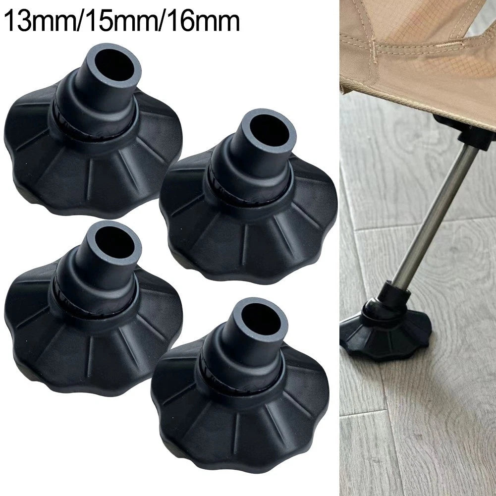 Plastic Chair Leg Protectors for Outdoor Folding Chairs (67 Characters)