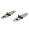 Gemlux Boat Strap Hinges 1173 - Stainless Steel 12 Gauge (pair)