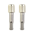 2pcs SDS Socket Adapter 1/4inch Shank Screwdriver Holder Drill Bit Converter