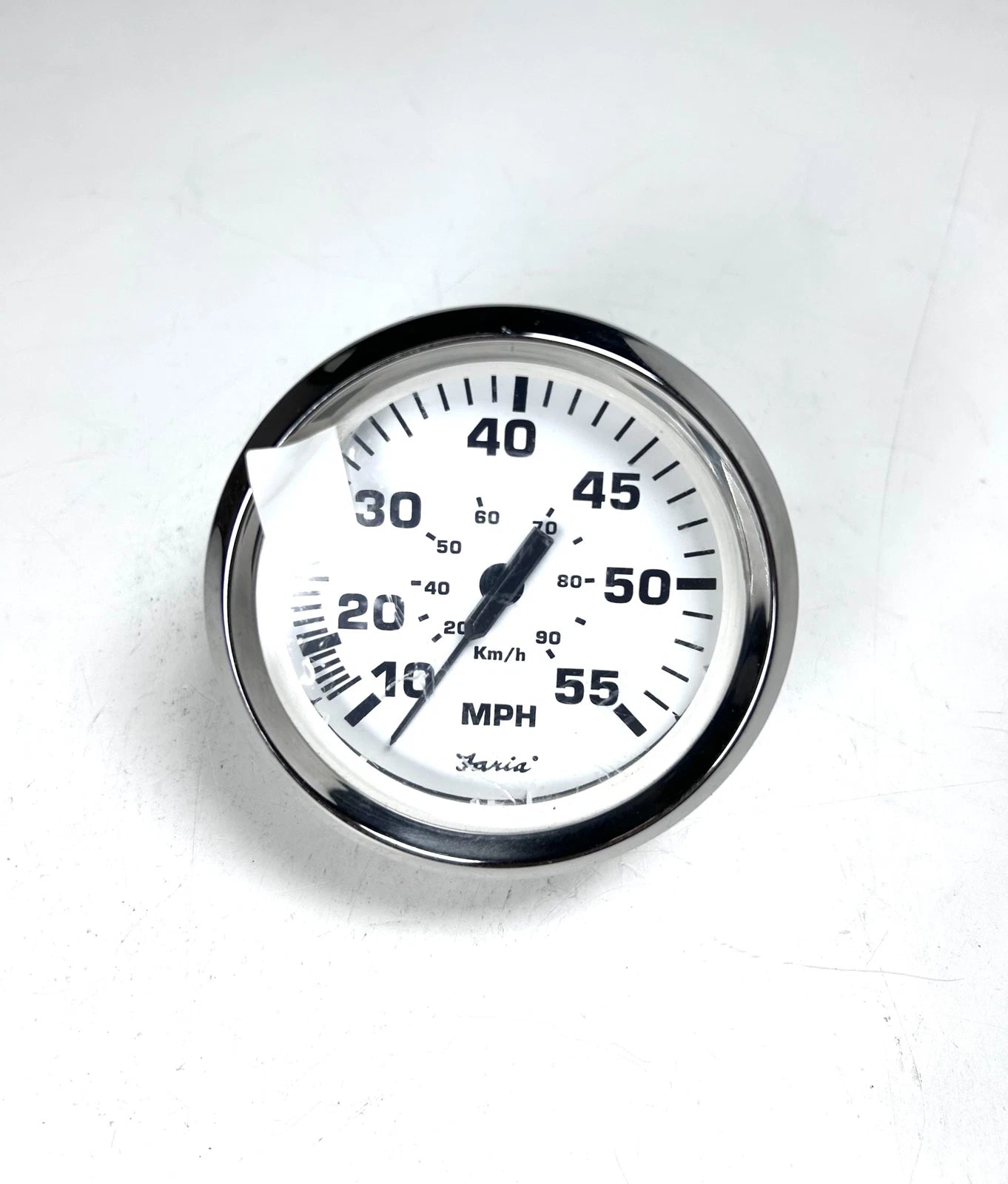 Faria SE9207A, Marine Boat Speedometer Gauge 3 1/4'' 10-55 MPH