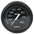 Faria Boat Speedometer Gauge SE9508B - Chesapeake 3 1/4 Inch Black