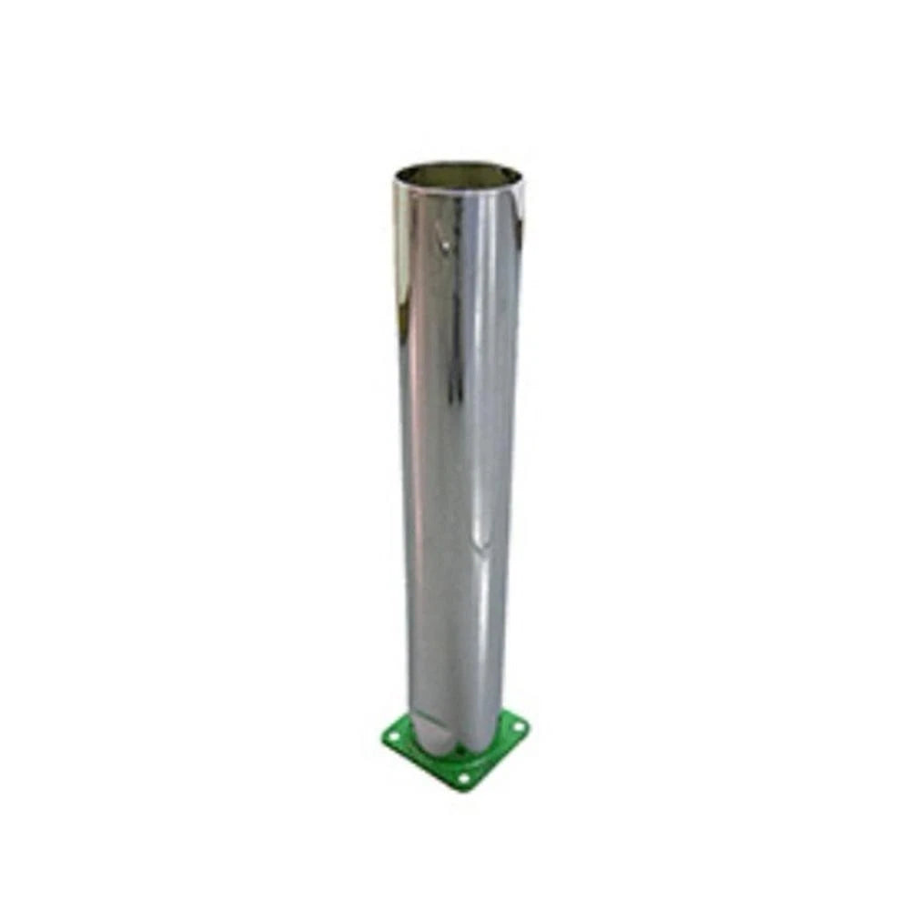 Interchangeabl E Baffled Chrome Straight Stack R3549 Fits John Deere Tractors