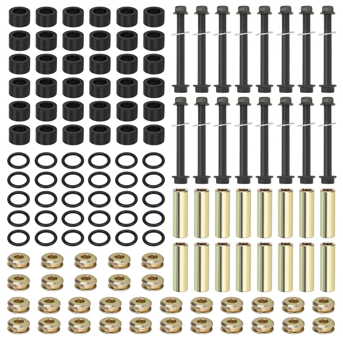 Front & Rear A-Arm Bushing Kit for Polaris Ranger 1000 Crew XP 2018-2020 1543611