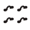 Tracker Boat Bimini Eye Straps - 1 7/8 X 1/2 Inch Plastic (set of 4)