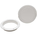 Innovative Boat Deck Plate 505-205 - 6 Inch Polar White