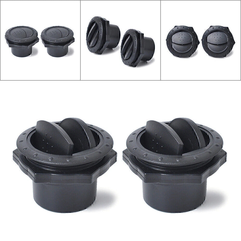 60mm Vent Air Outlet Rotating Round Ceiling Universal for RV Bus ATV A/C US