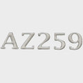Cruisers Yachts Boat Raised Decal Sticker 100242 - AZ259 Silver