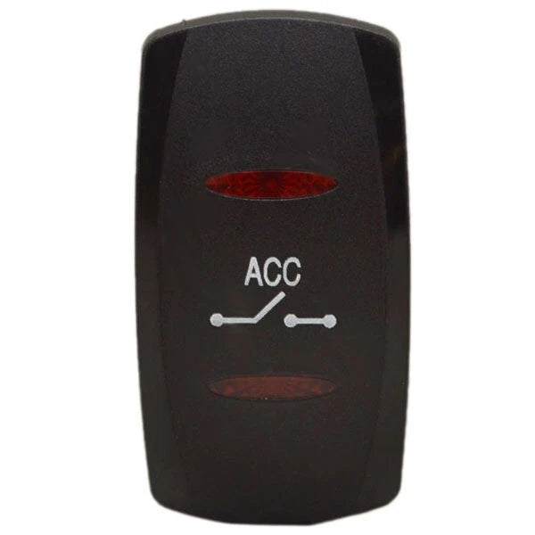 Skiers Choice Boat Rocker Switch Cover - ACC Actuator Black