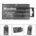 20Pcs 0.3mm-1.6mm HSS Mini Micro Twist Precision Drill Bit Set Craft Tool + Case