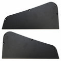 Skier's Choice Boat Deck Vent Covers 116091 - Black SS (set of 2)