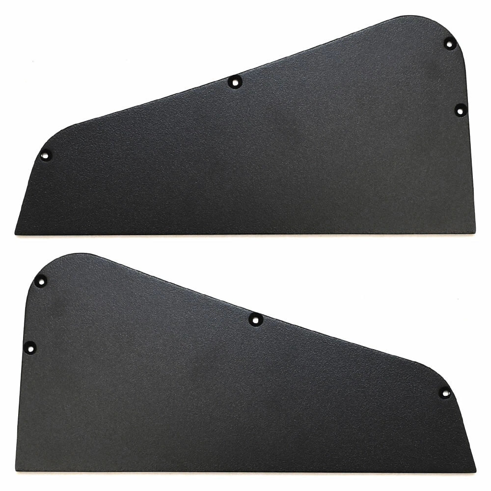 Skier's Choice Boat Deck Vent Covers 116091 - Black SS (set of 2)