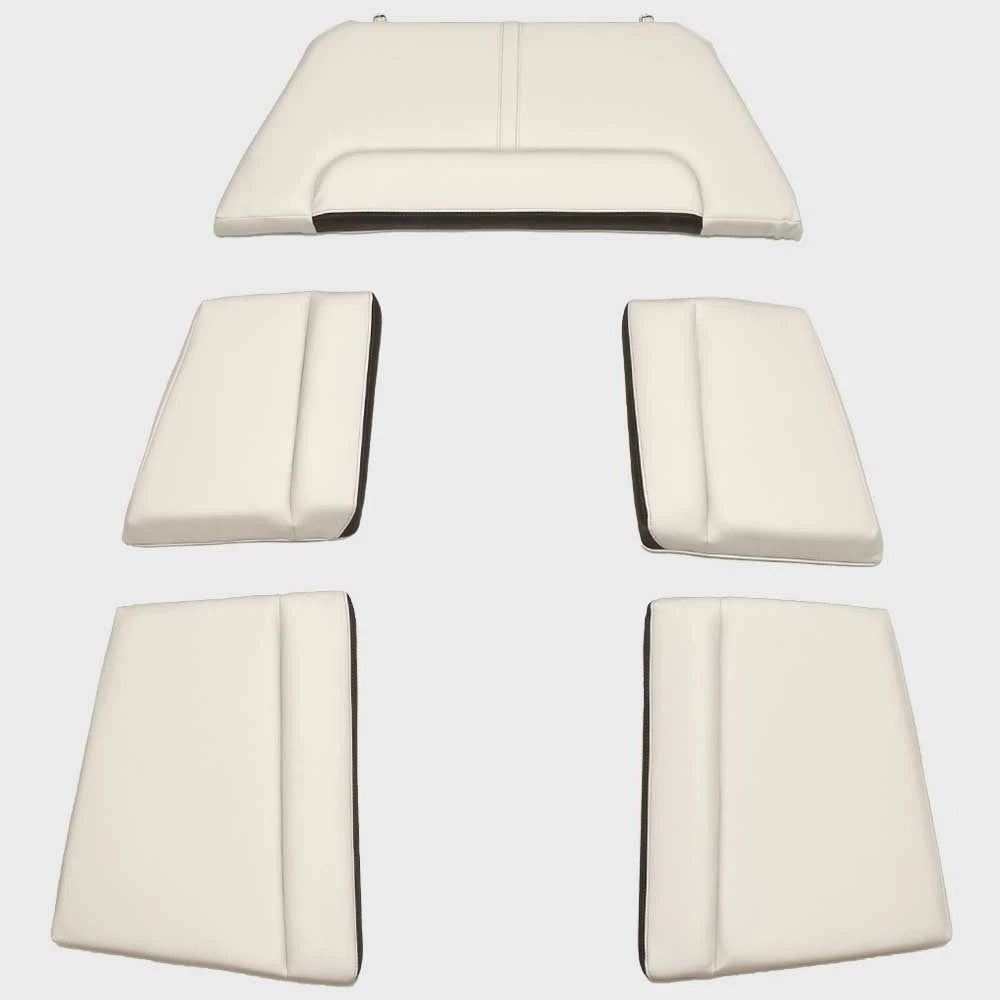 Sailfish Boat Bow Seat Cushions - Off-White