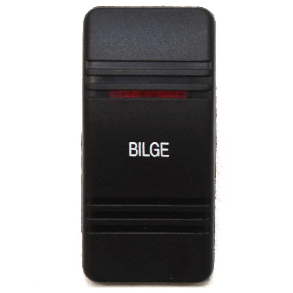 Carling Boat Rocker Switch Cover 164728 - Bilge Black Actuator