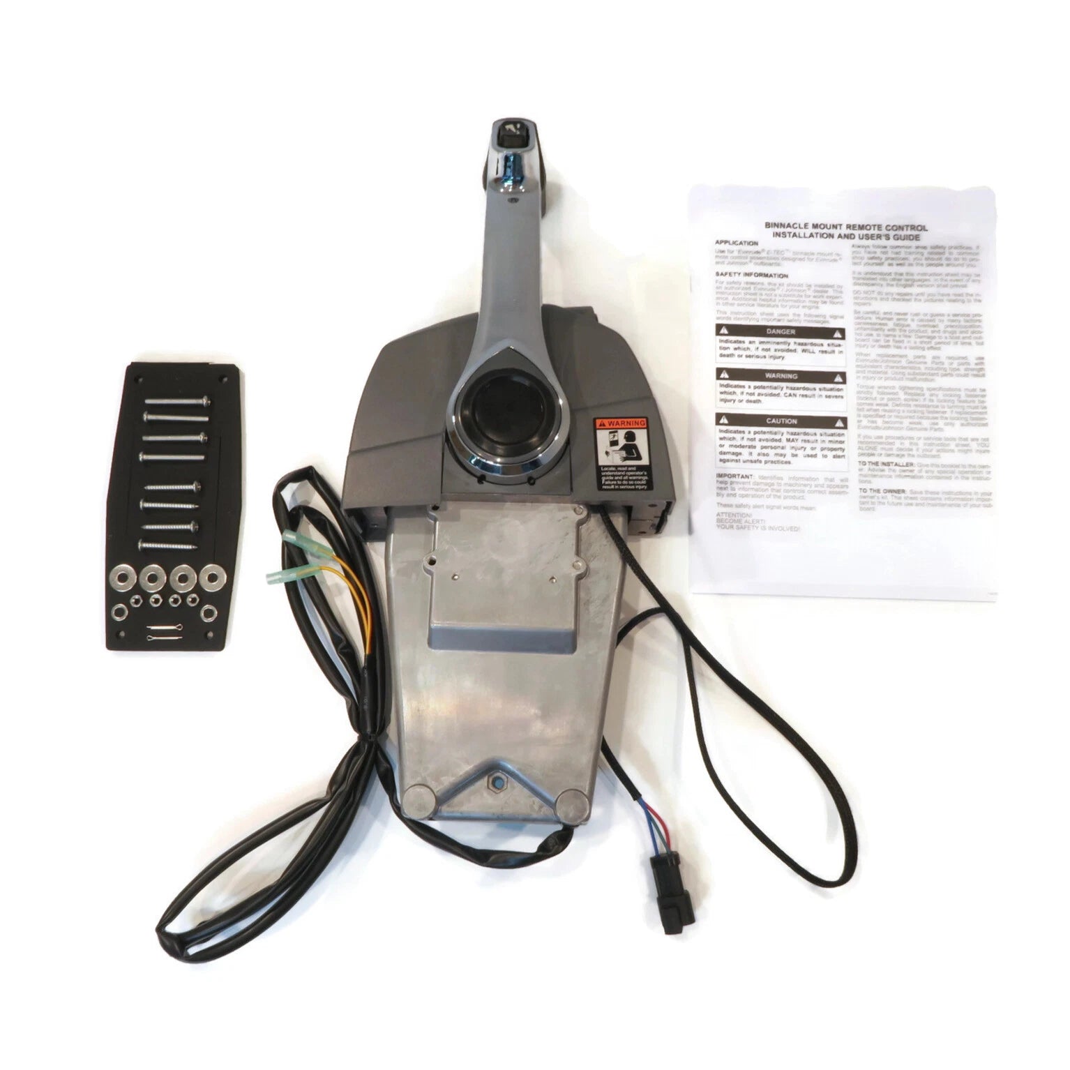 Remote Throttle Control for Johnson & Evinrude 0176371 & 176371, Binnacle Mount