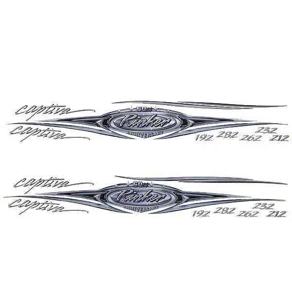 Rinker Boat Decal VS218560 - Captiva 192 - 282 - 262 - 232 - 212 (kit)