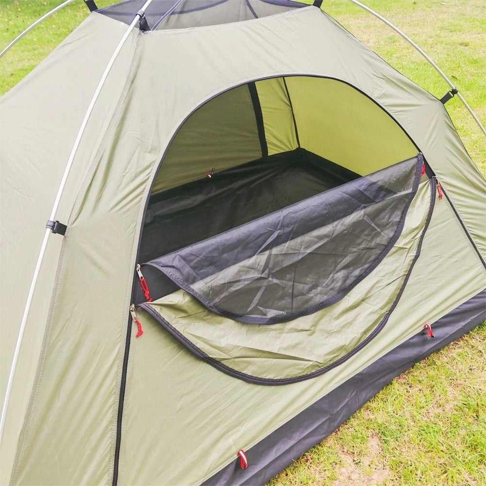 Portable Antimosquito Camping Tent with Waterproof Base for Two People
