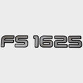 Lowe Boat Sticker Decal 2368837 - FS 1625 Silver - Black Vinyl