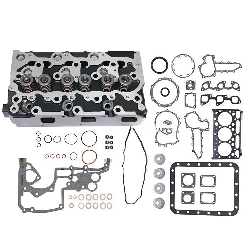 D1703 Engine Cylinder Head with Full Gasket Kit 16444-03040 for Kubota Generator