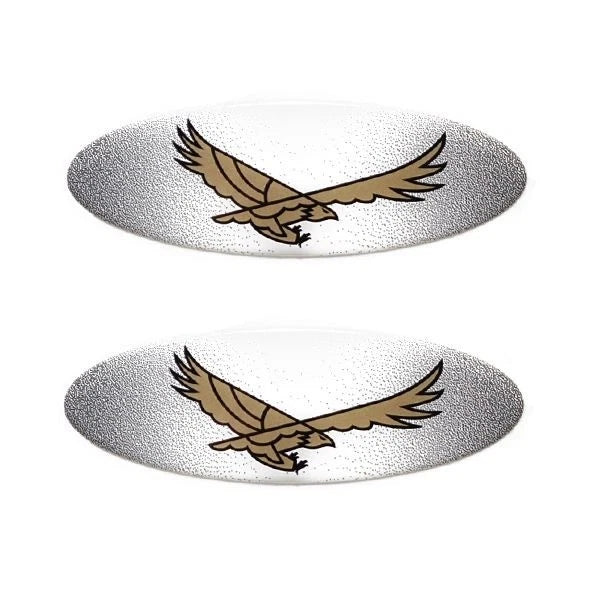 G3 Boat Raised Decals 73404690 - Eagle Logo Stickers (pair)