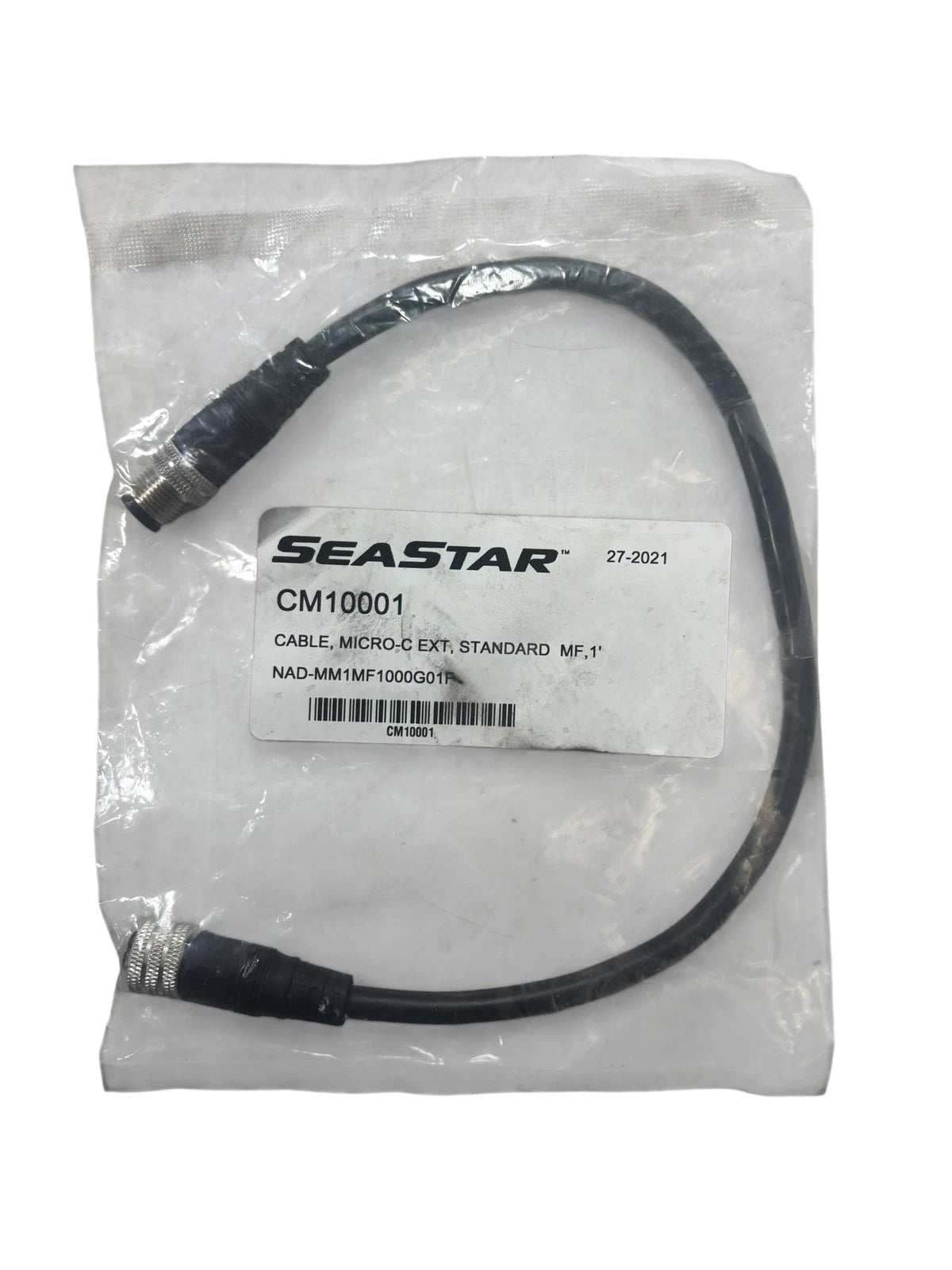 SeaStar CM10001, Marine Micro-C Male to Female Cable 1