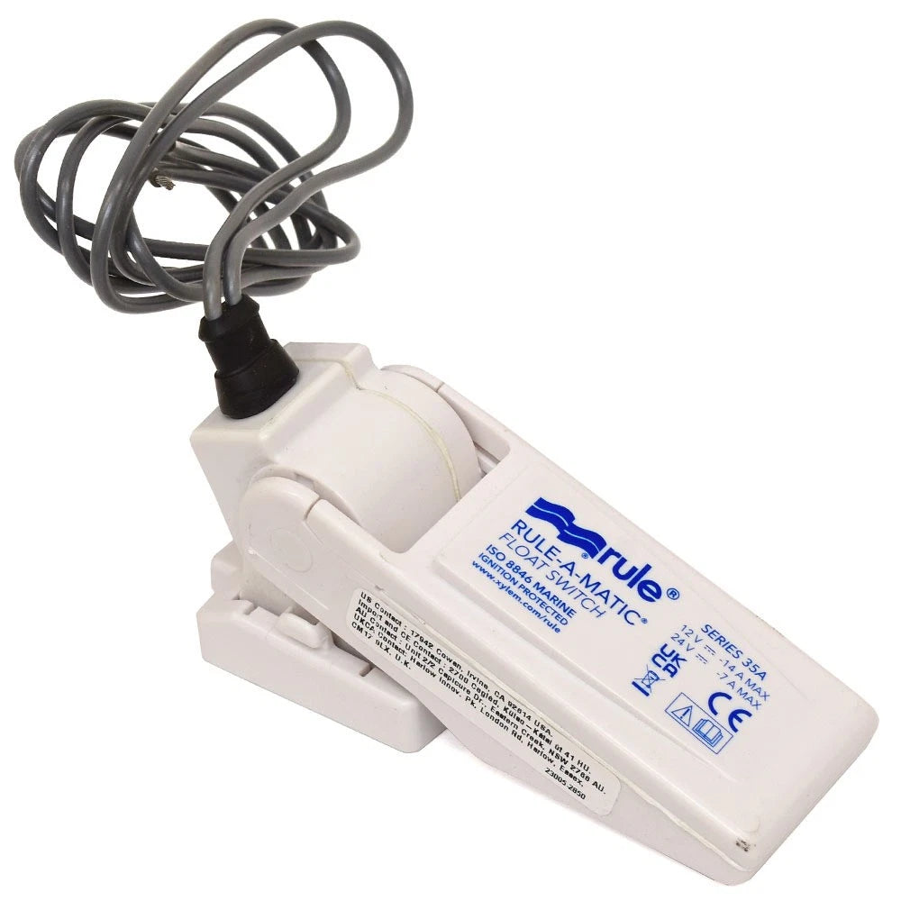 Rule Boat Rule-A-Matic Bilge Pump Float Switch 35A - 12V 14 Amp